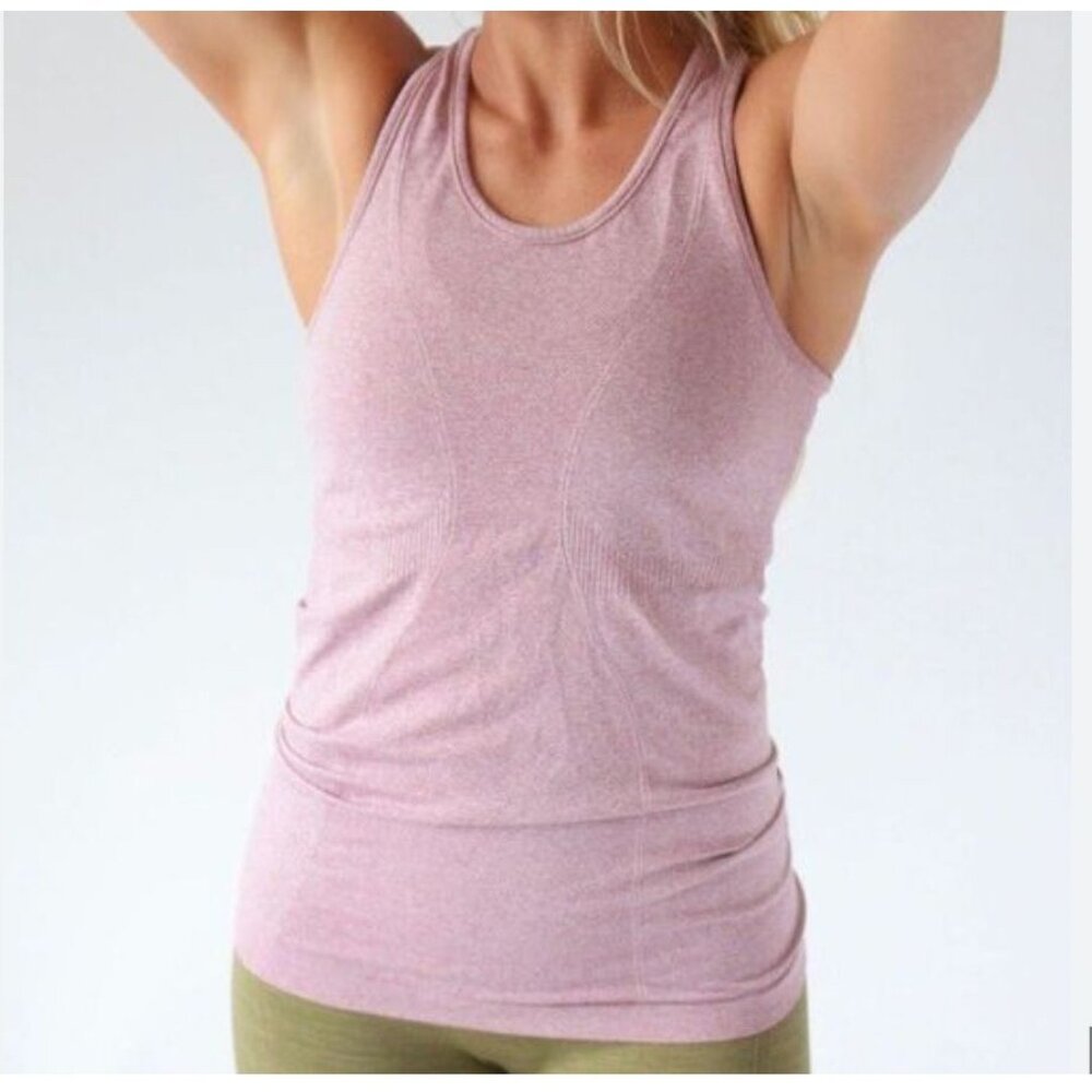 Zyia Active Womens Racerback Tank Top XS Pink